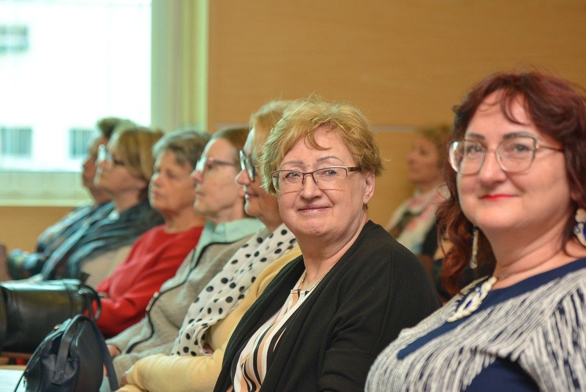 Uroczyste pożegnanie Wiesławy Olczyk, szefowej bolesławieckiego UTW