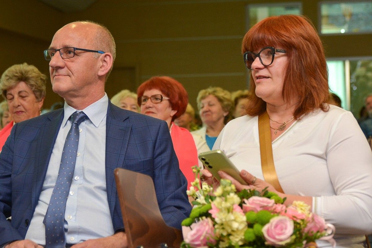 Uroczyste pożegnanie Wiesławy Olczyk, szefowej bolesławieckiego UTW