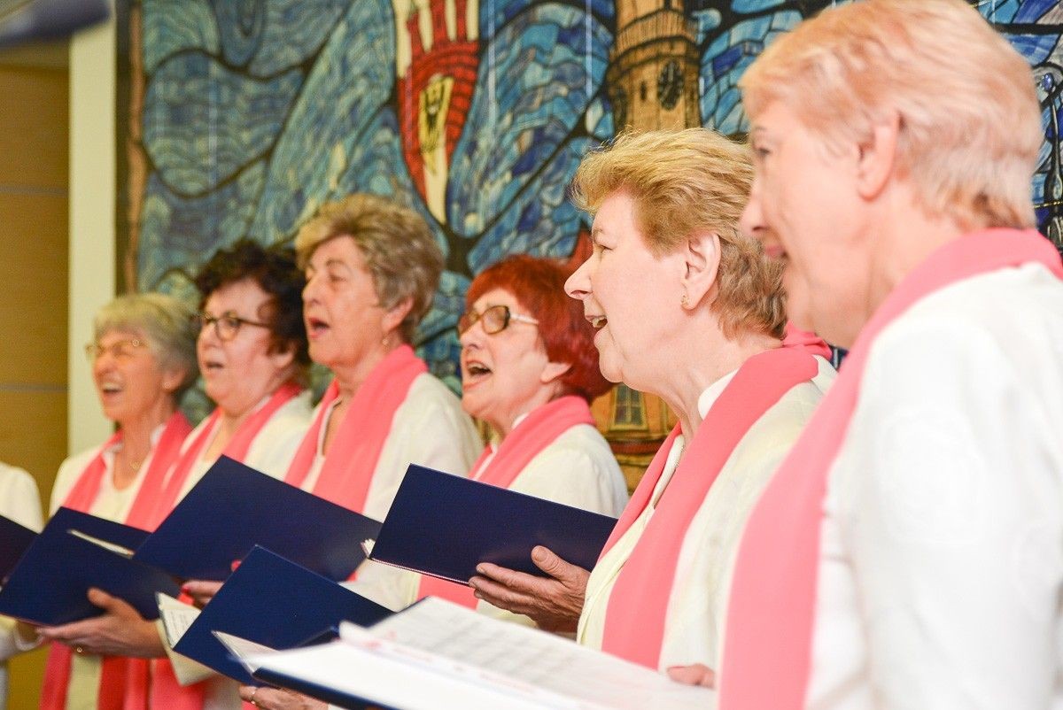 Uroczyste pożegnanie Wiesławy Olczyk, szefowej bolesławieckiego UTW
