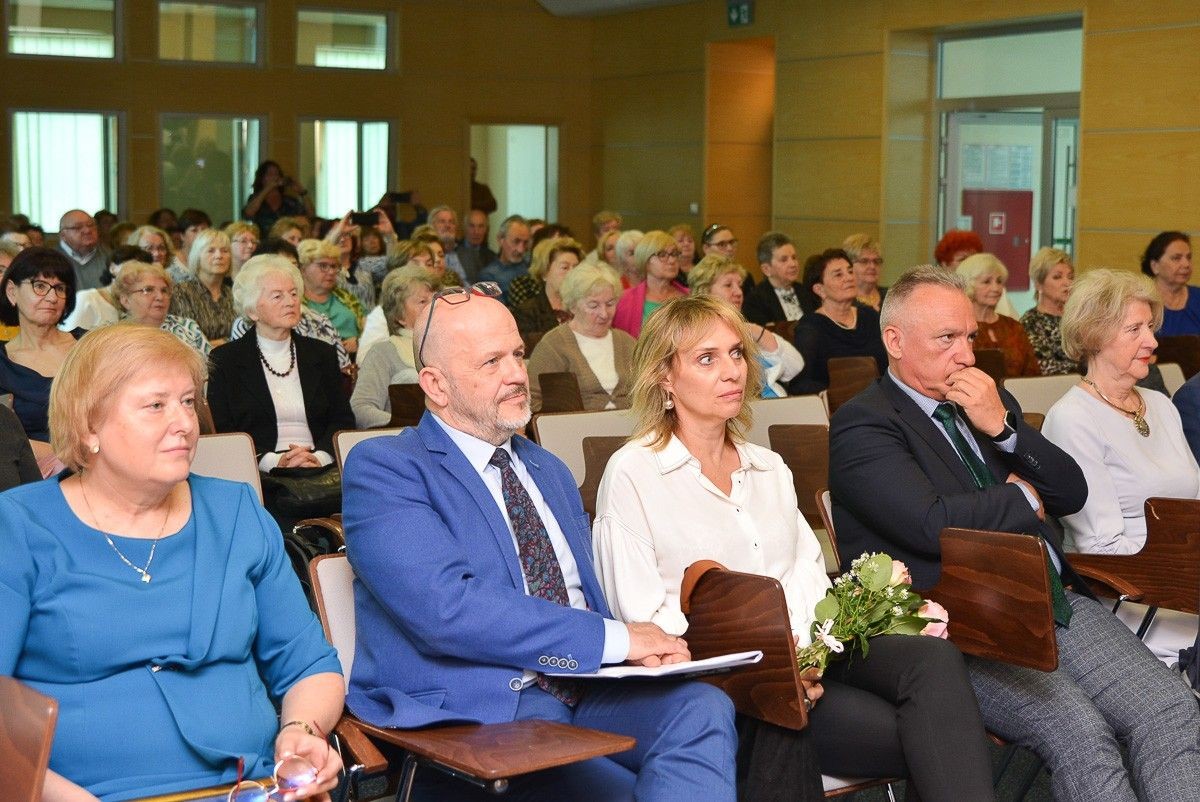 Uroczyste pożegnanie Wiesławy Olczyk, szefowej bolesławieckiego UTW