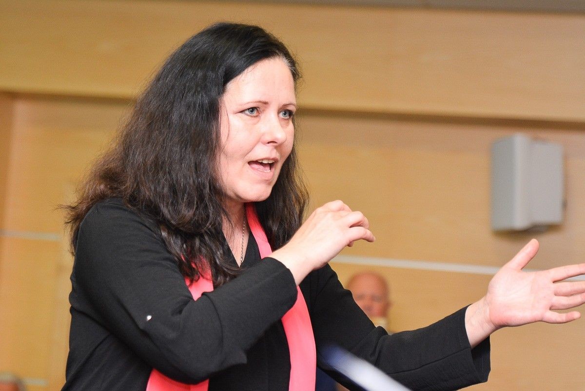 Uroczyste pożegnanie Wiesławy Olczyk, szefowej bolesławieckiego UTW