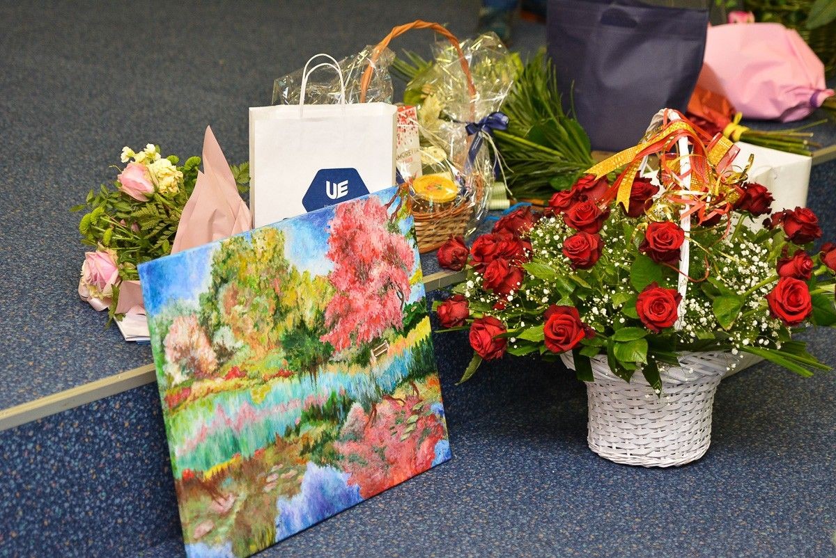 Uroczyste pożegnanie Wiesławy Olczyk, szefowej bolesławieckiego UTW