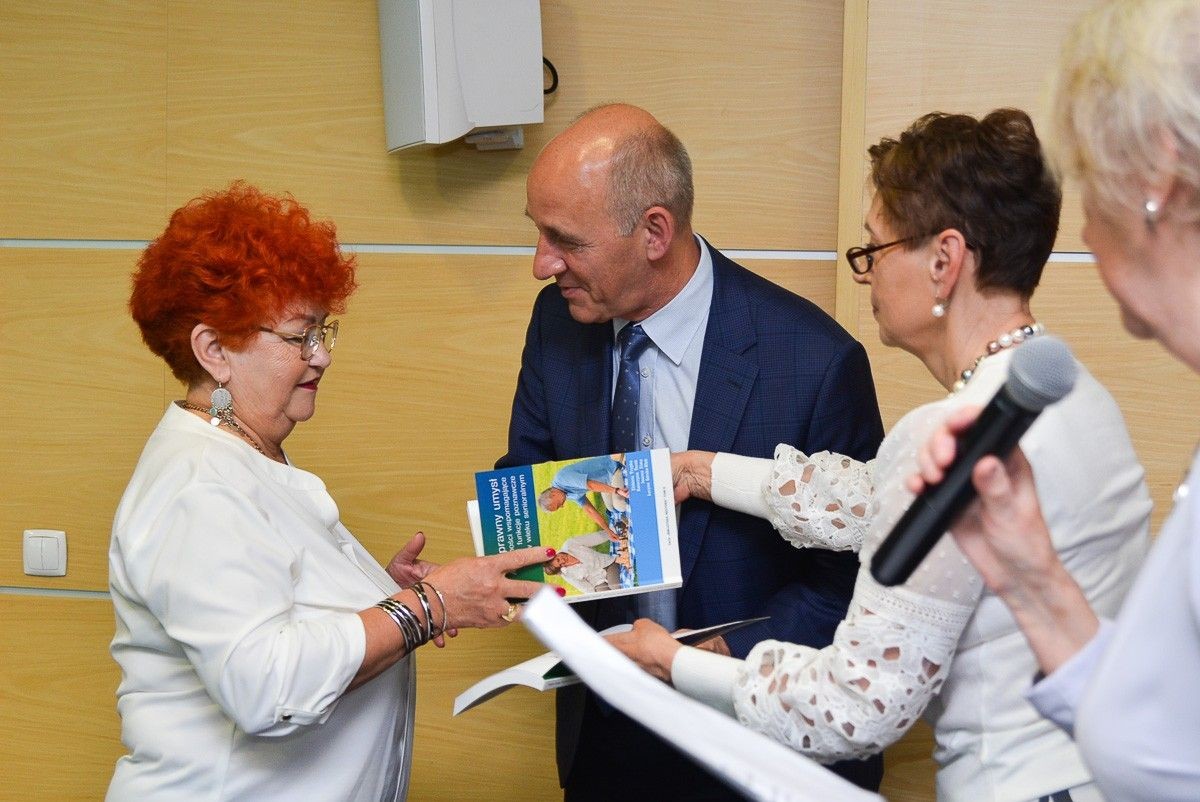 Uroczyste pożegnanie Wiesławy Olczyk, szefowej bolesławieckiego UTW