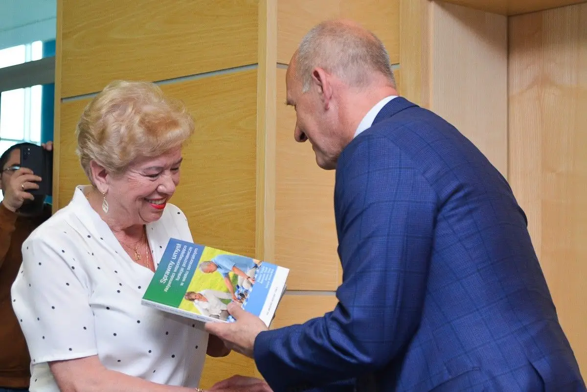 Uroczyste pożegnanie Wiesławy Olczyk, szefowej bolesławieckiego UTW