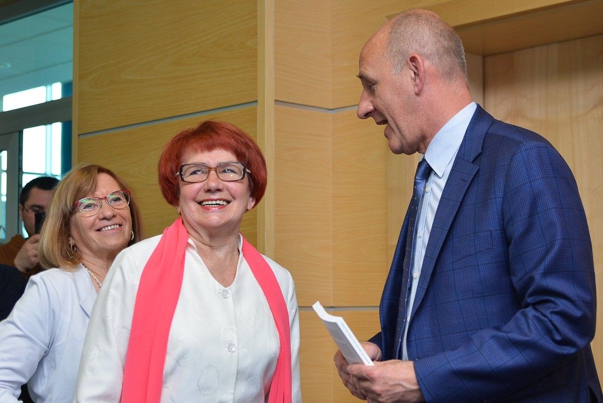 Uroczyste pożegnanie Wiesławy Olczyk, szefowej bolesławieckiego UTW