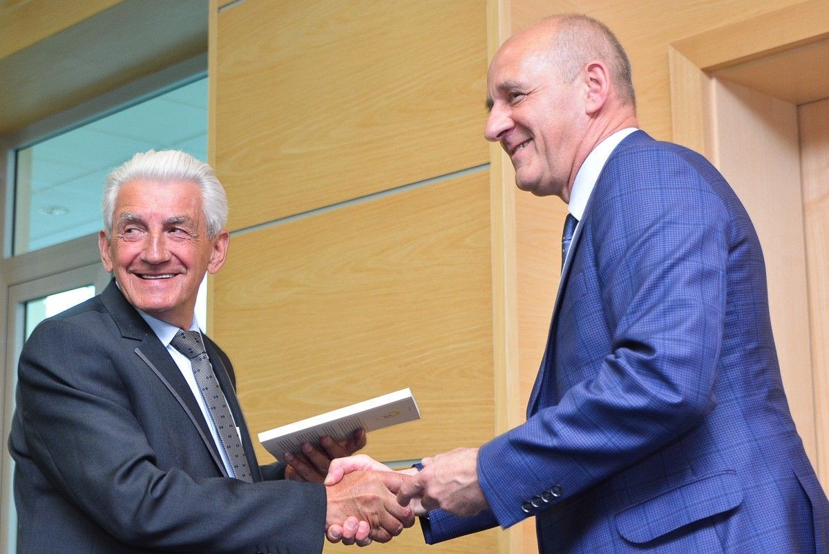 Uroczyste pożegnanie Wiesławy Olczyk, szefowej bolesławieckiego UTW