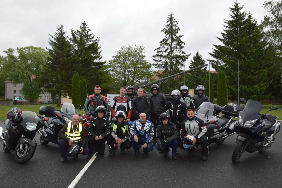 Rajd motocyklowy weteranów z 23 Pułku Artylerii