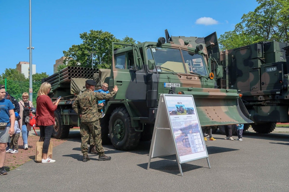 Pokaz sprzętu wojskowego