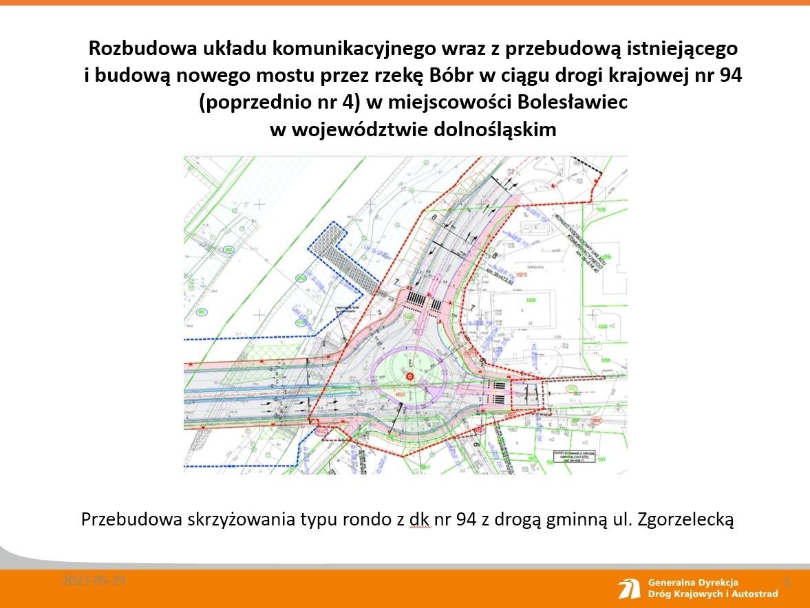 GDDKiA o nowym moście w Bolesławcu