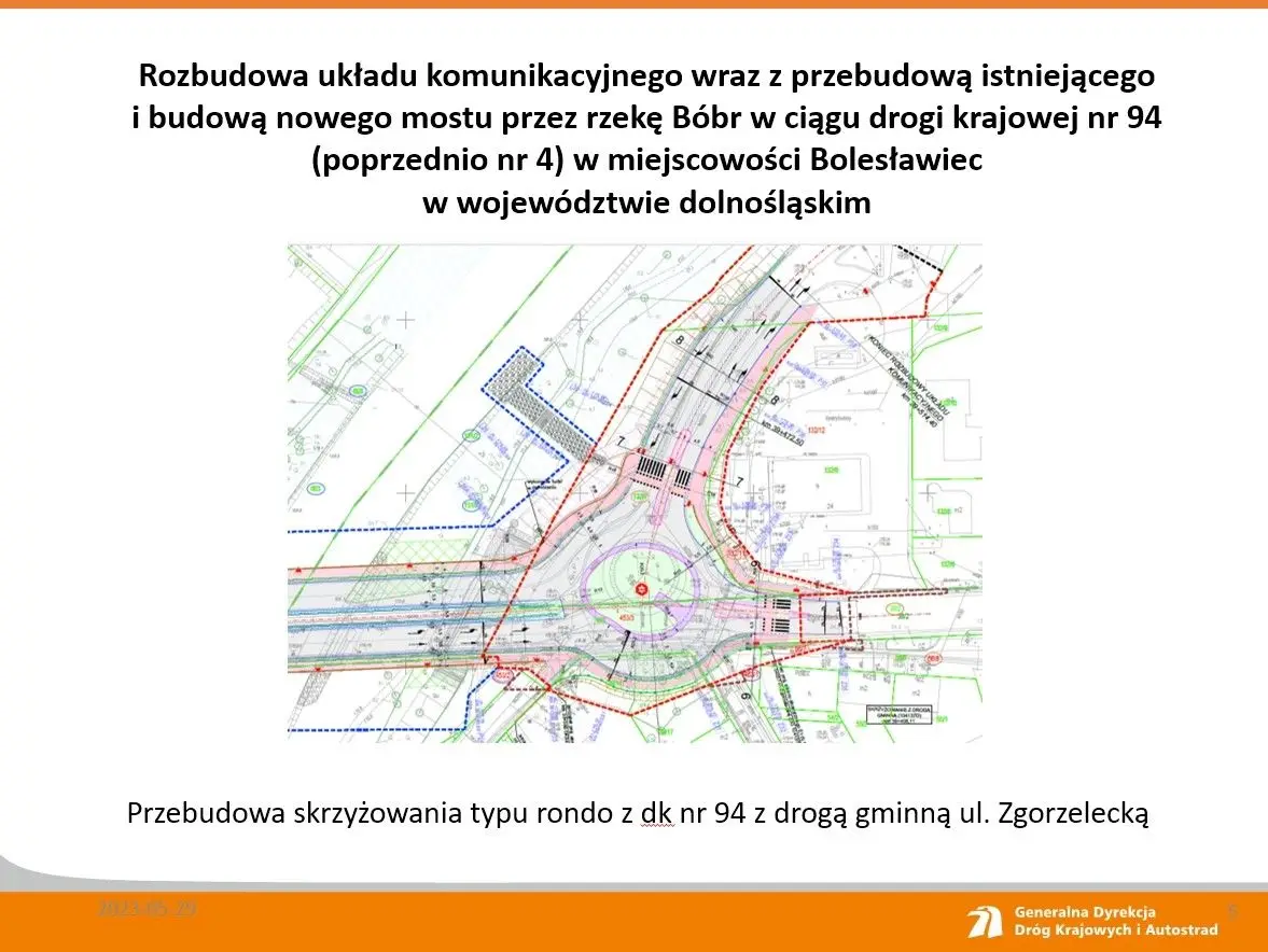 GDDKiA o nowym moście w Bolesławcu
