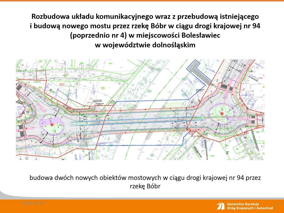 GDDKiA o nowym moście w Bolesławcu