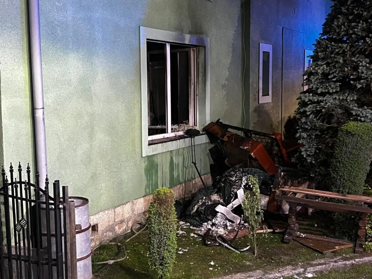 Pożar w Kliczkowie