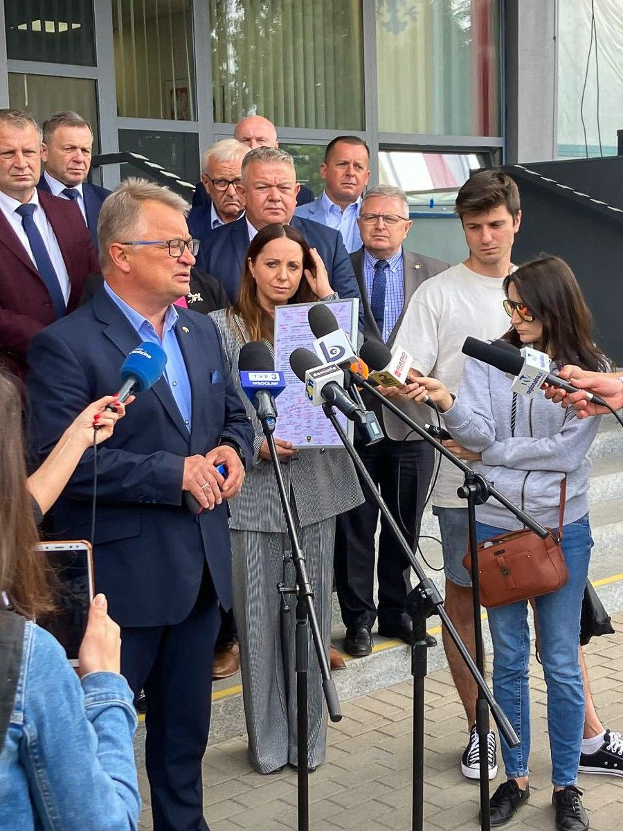 List i spotkanie samorządowców z marszałkiem