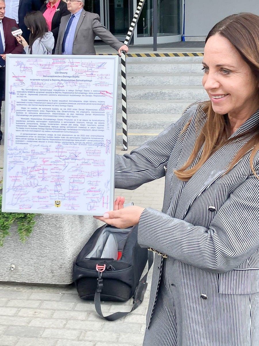 List i spotkanie samorządowców z marszałkiem