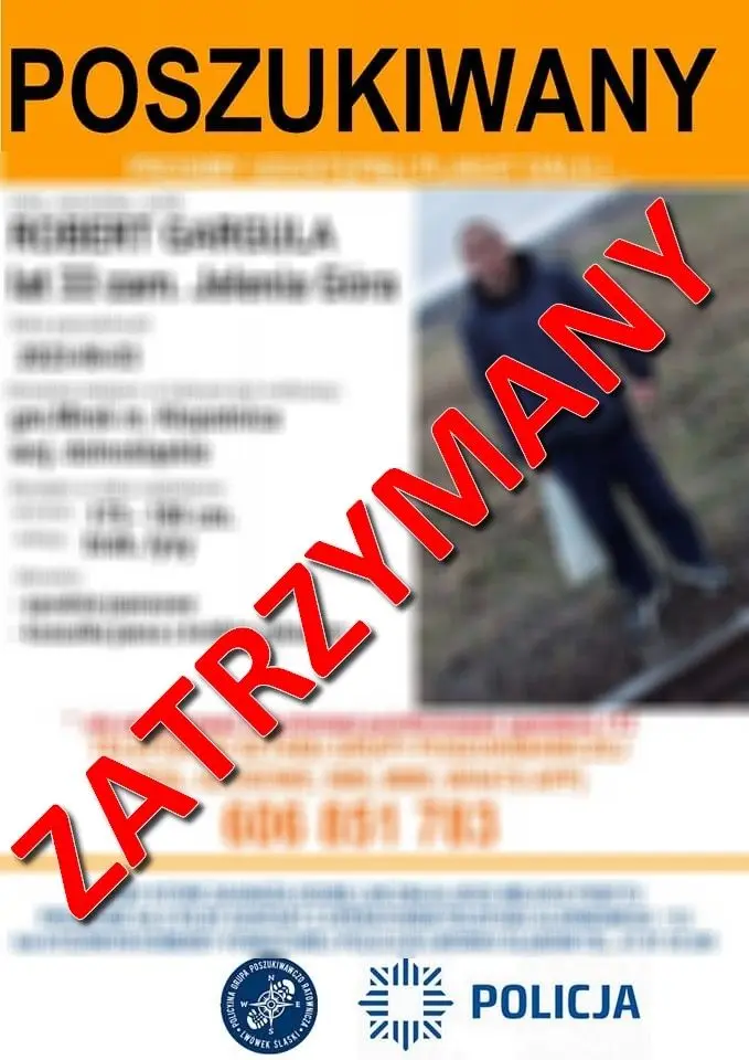 Poszukiwany 33-latek został zatrzymany