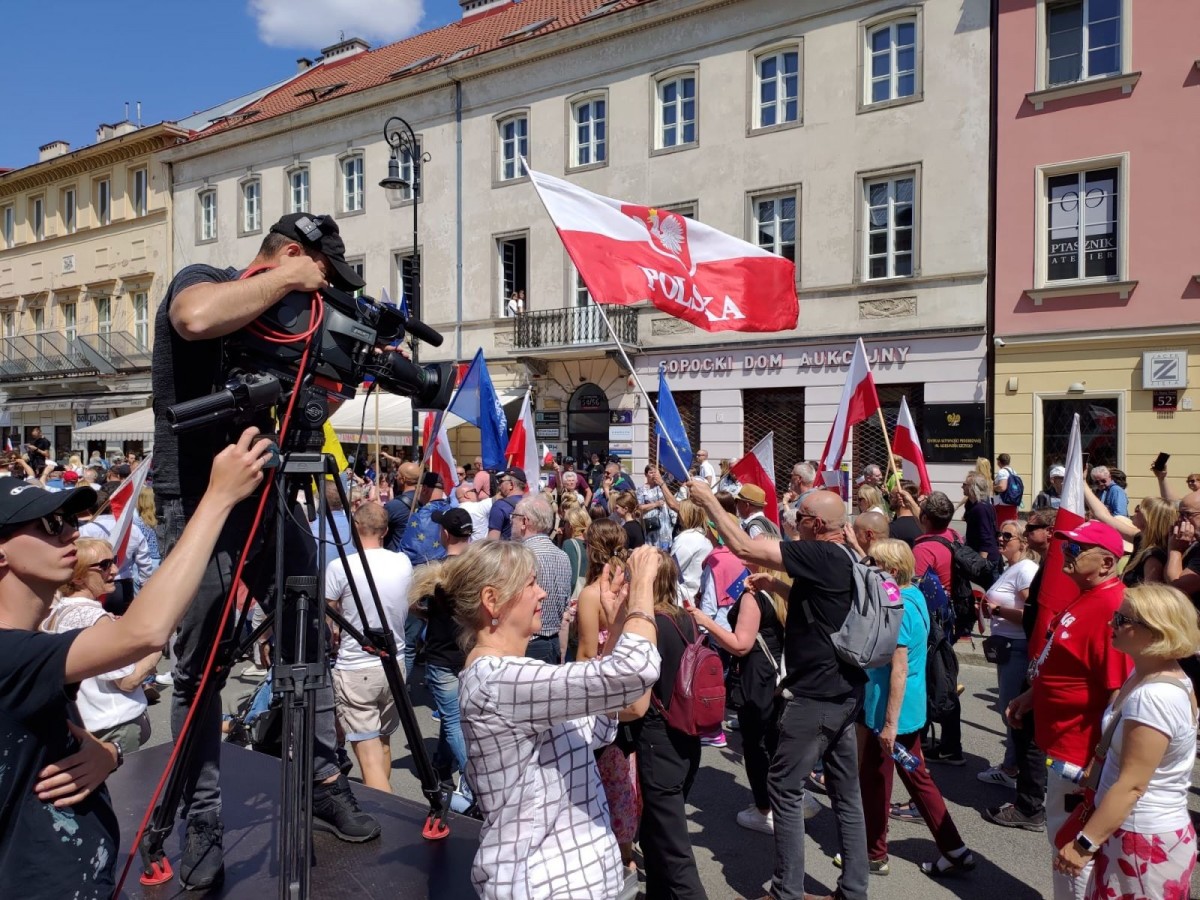 Trwa Marsz 4 czerwca w Warszawie