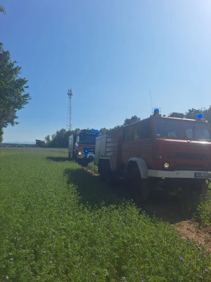 Pożar w Szczytnicy