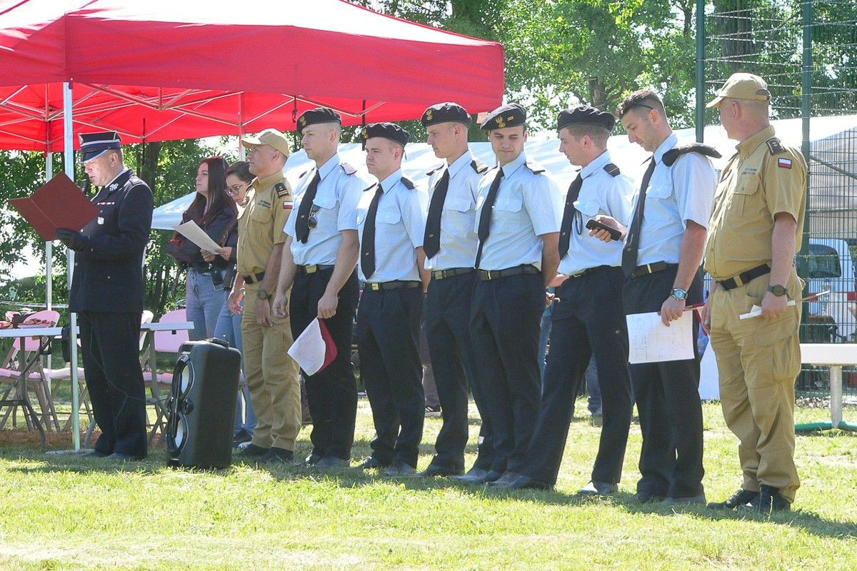 Młodzi strażacy z Nowej Kuźni najlepsi w powiecie