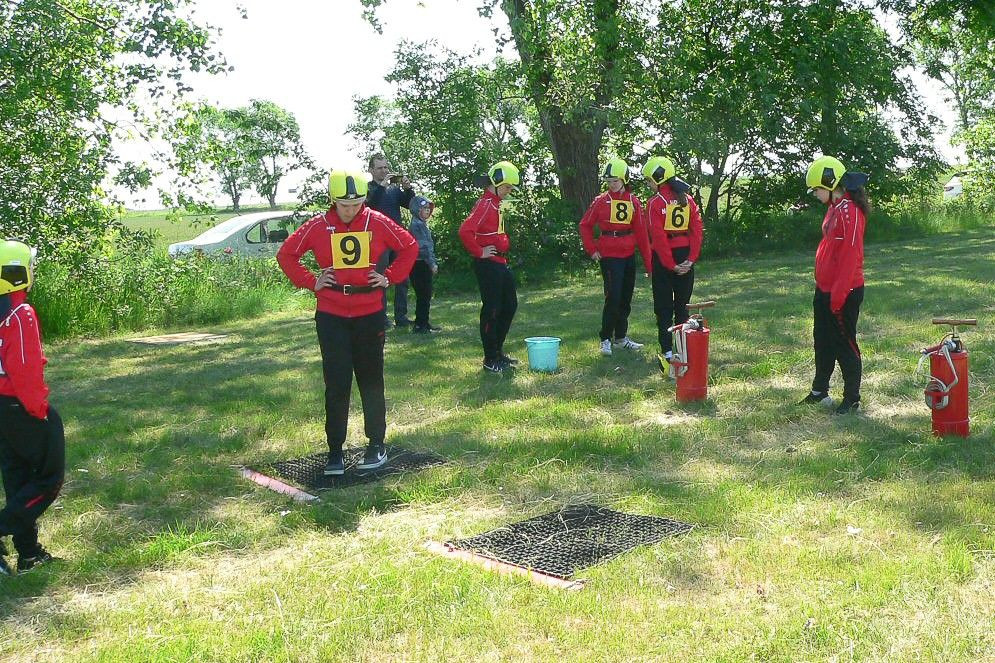 Młodzi strażacy z Nowej Kuźni najlepsi w powiecie