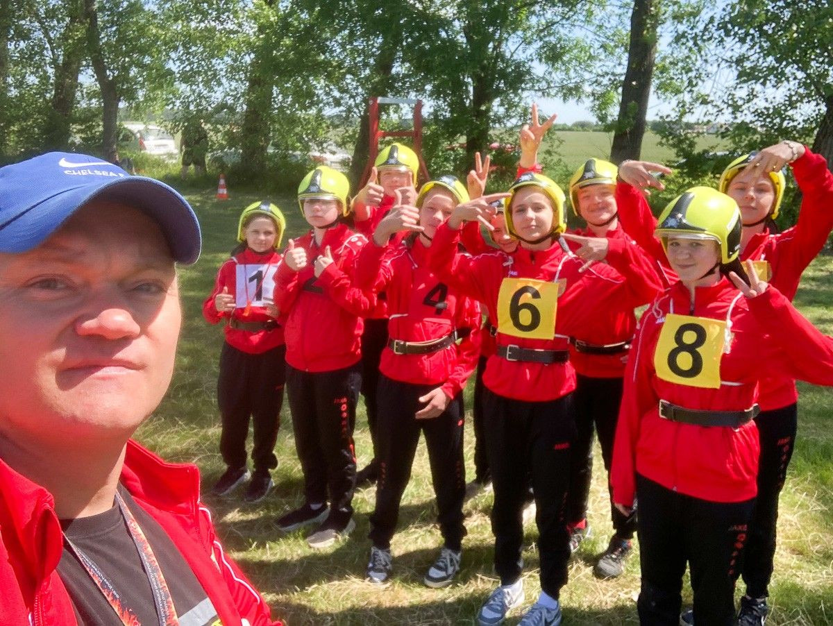 Młodzi strażacy z Nowej Kuźni najlepsi w powiecie