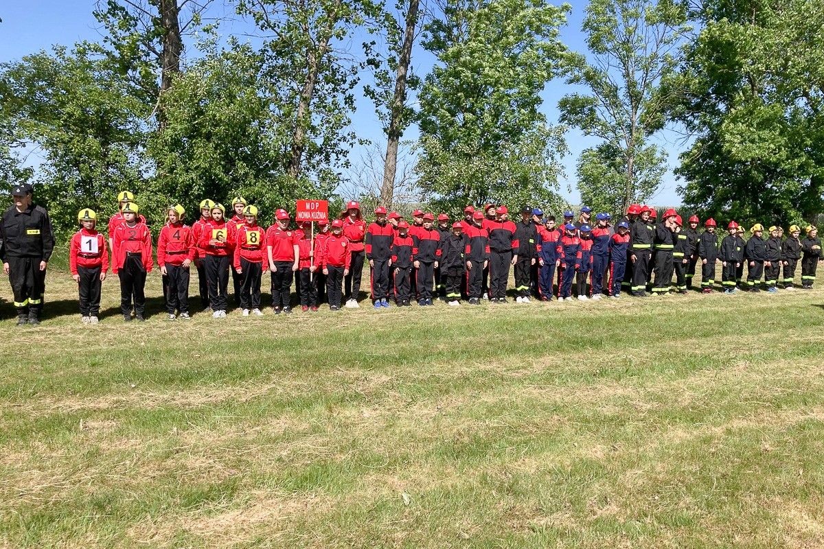 Młodzi strażacy z Nowej Kuźni najlepsi w powiecie
