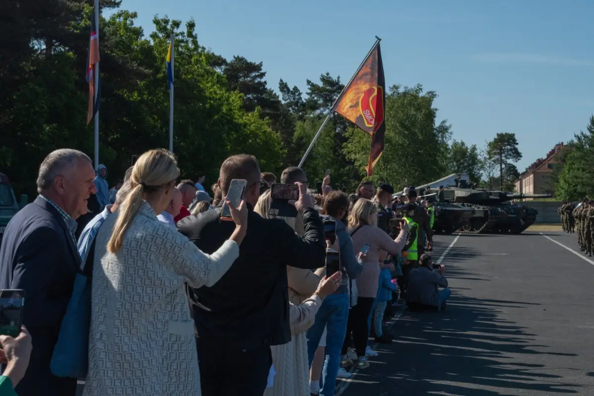 Przysięga w 10 Brygadzie Kawalerii Pancernej w Świętoszowie