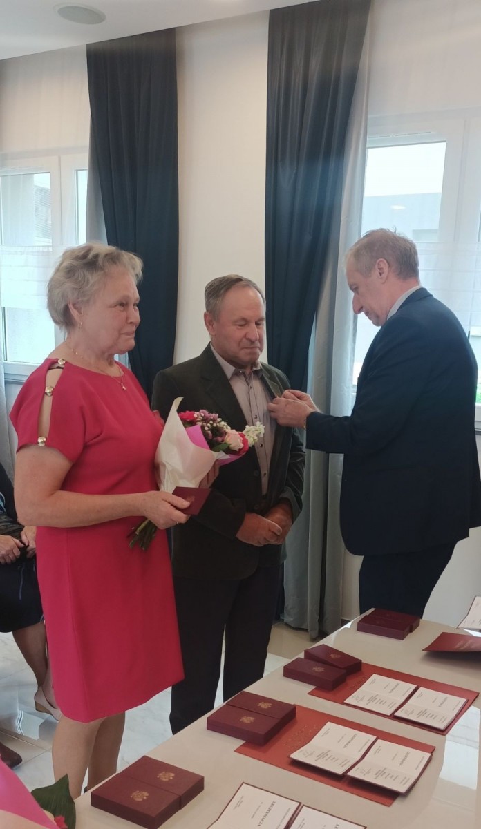 Dziewięć par z gminy Osiecznica uhonorowanych przez prezydenta RP