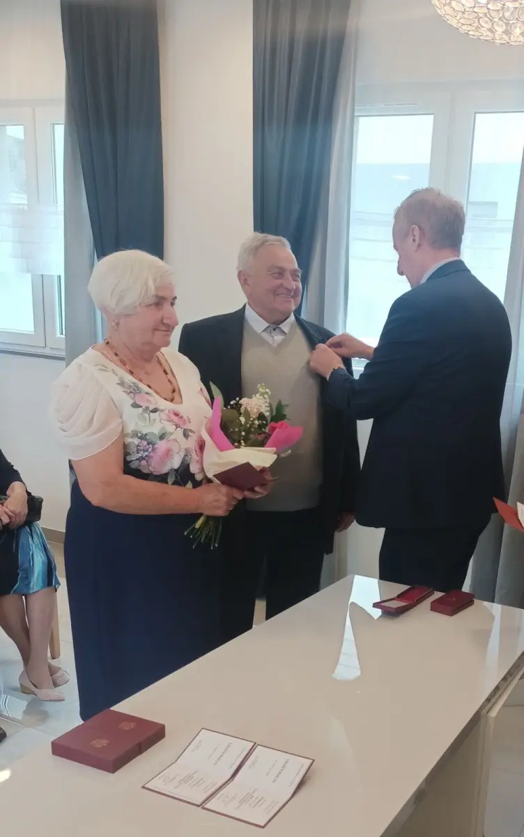 Dziewięć par z gminy Osiecznica uhonorowanych przez prezydenta RP