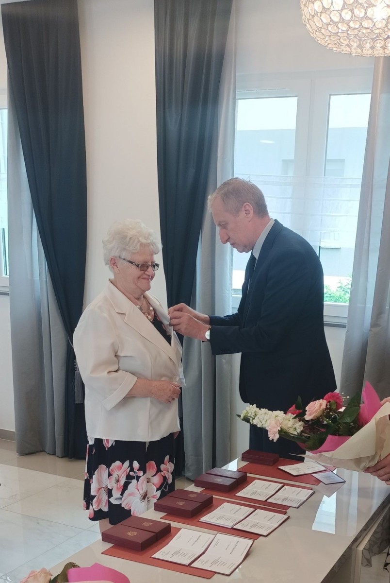 Dziewięć par z gminy Osiecznica uhonorowanych przez prezydenta RP