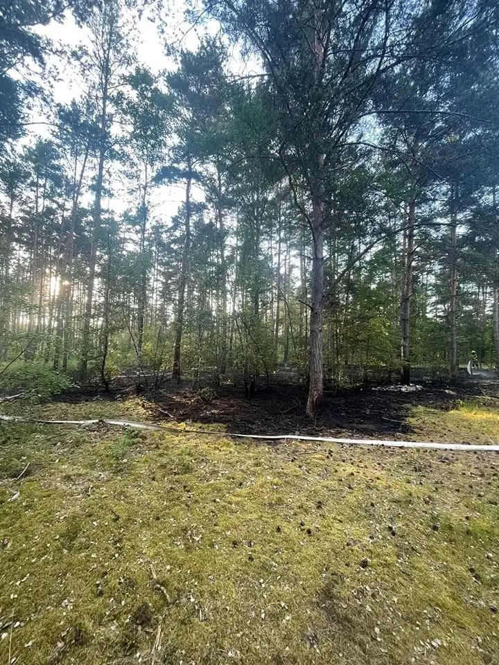 Pożar w Kozłowie