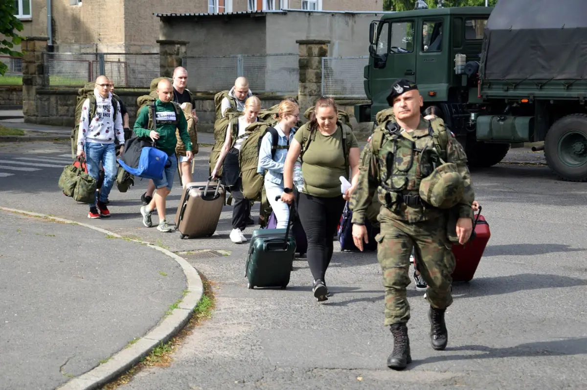 Nearly 80 Volunteers Join the Military Unit in Bolesławiec