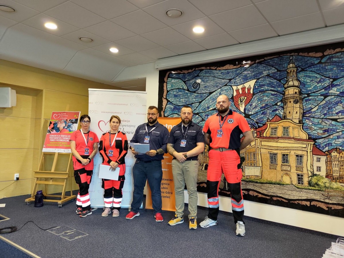 Konkurs klas ósmych z pierwszej pomocy przedmedycznej