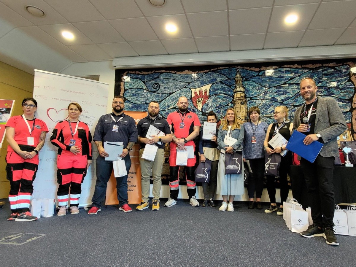 Konkurs klas ósmych z pierwszej pomocy przedmedycznej