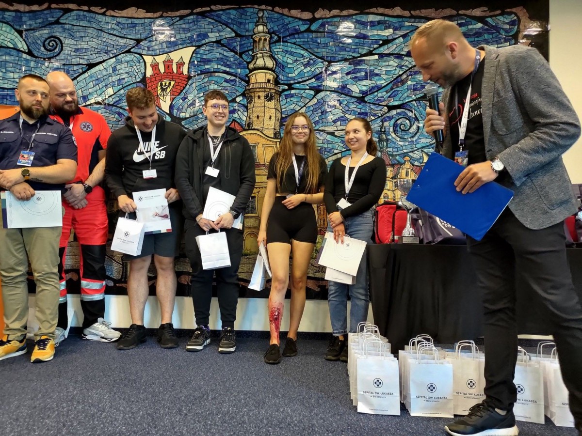 Konkurs klas ósmych z pierwszej pomocy przedmedycznej