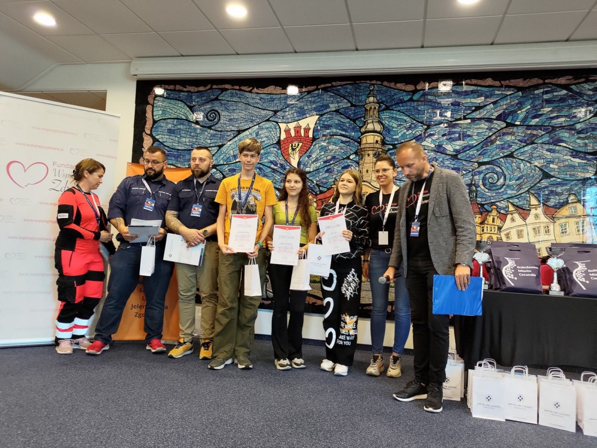 Konkurs klas ósmych z pierwszej pomocy przedmedycznej