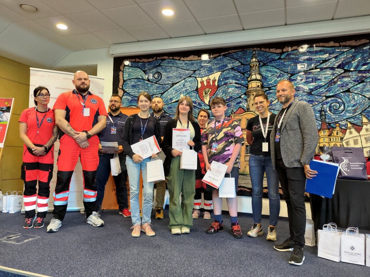 Konkurs klas ósmych z pierwszej pomocy przedmedycznej