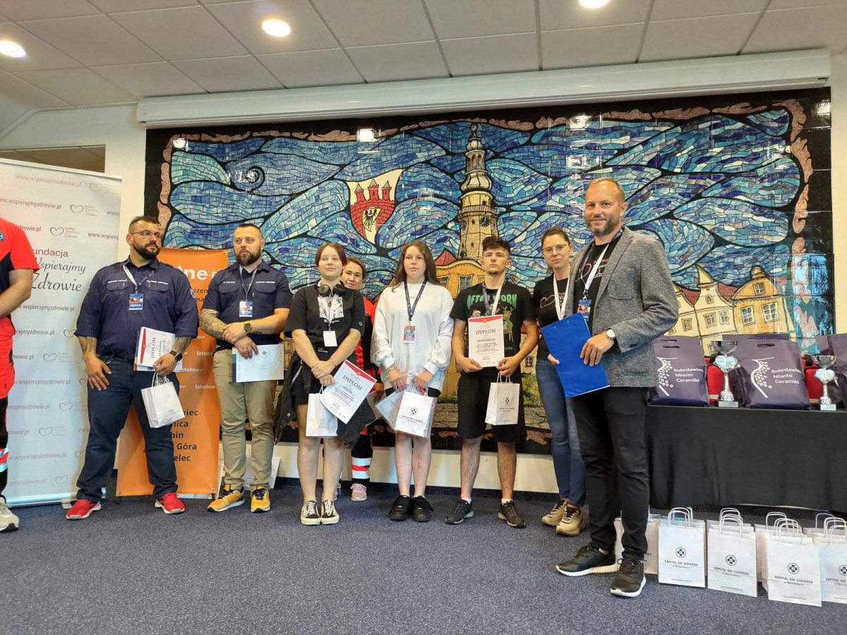 Konkurs klas ósmych z pierwszej pomocy przedmedycznej