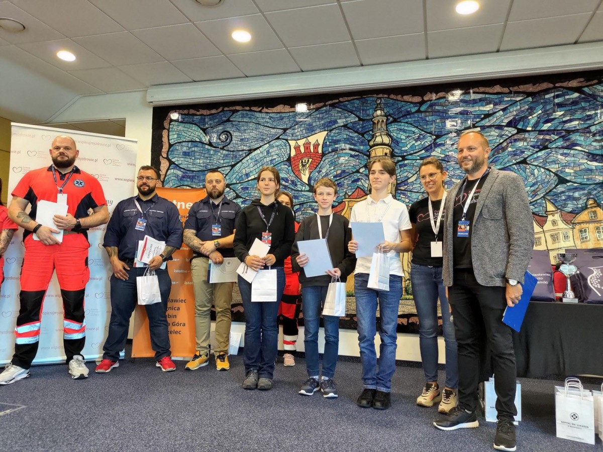 Konkurs klas ósmych z pierwszej pomocy przedmedycznej