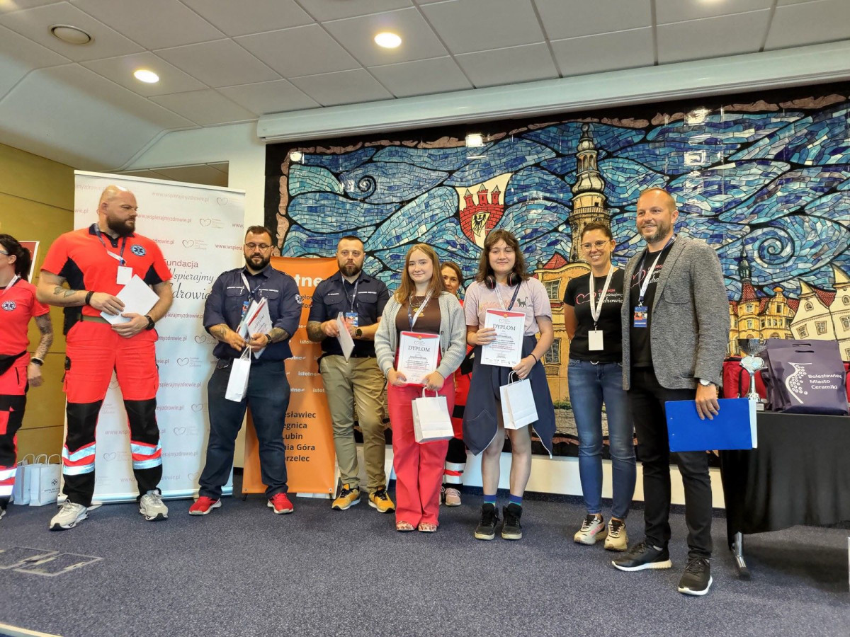 Konkurs klas ósmych z pierwszej pomocy przedmedycznej