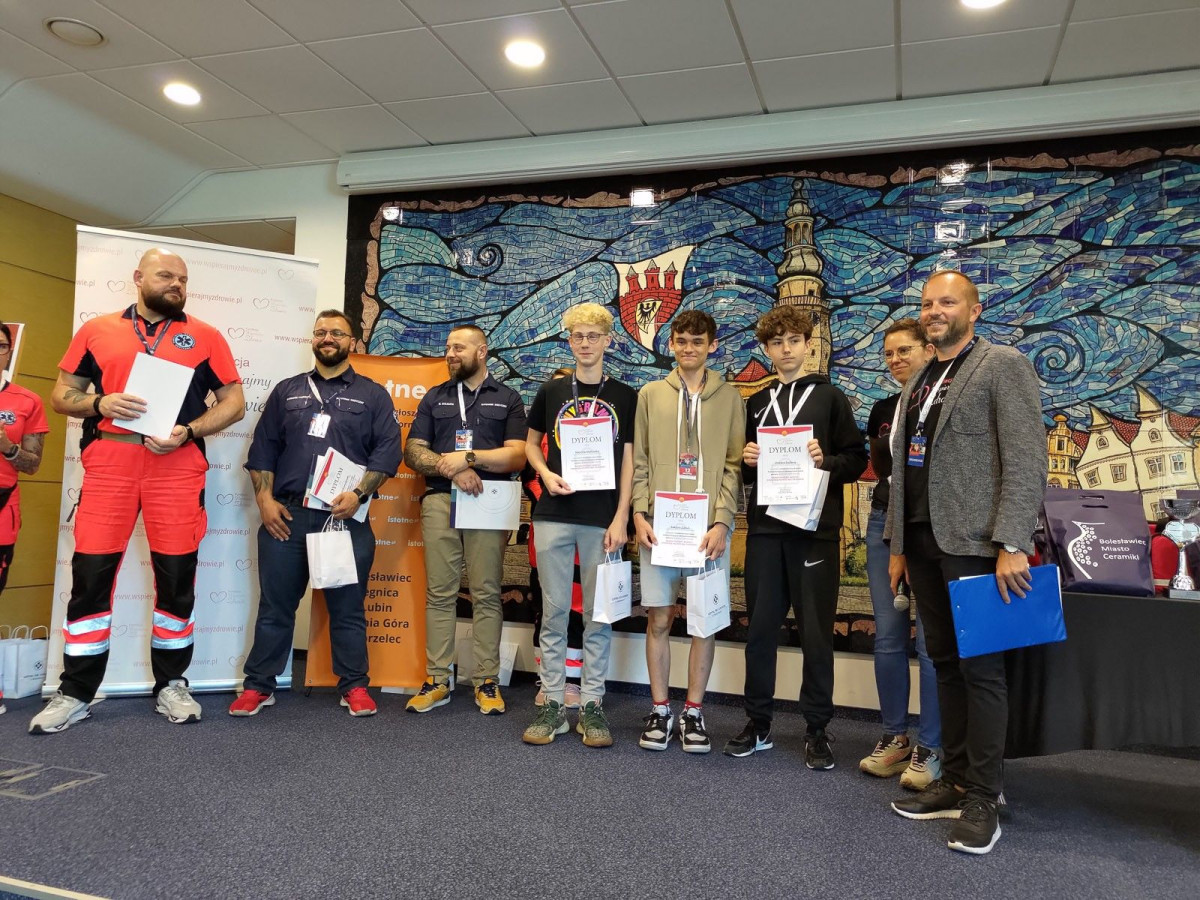 Konkurs klas ósmych z pierwszej pomocy przedmedycznej