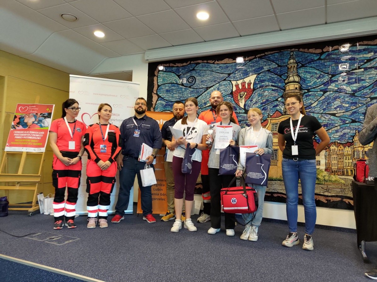 Konkurs klas ósmych z pierwszej pomocy przedmedycznej