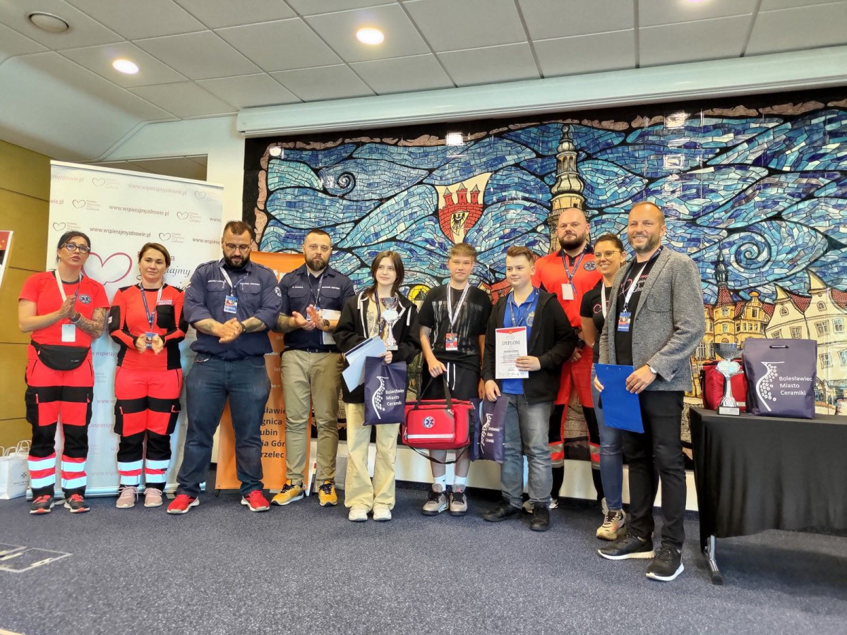 Konkurs klas ósmych z pierwszej pomocy przedmedycznej