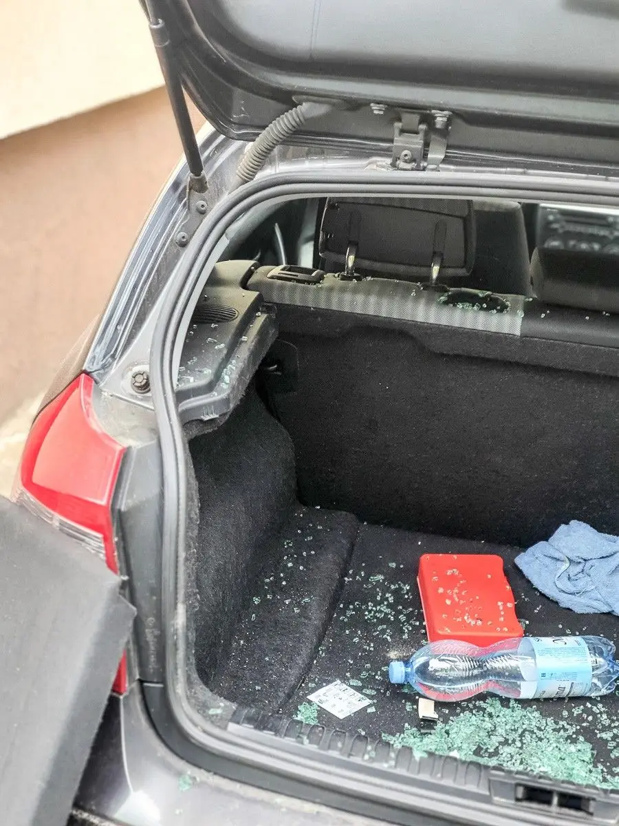Uszkodzone auto