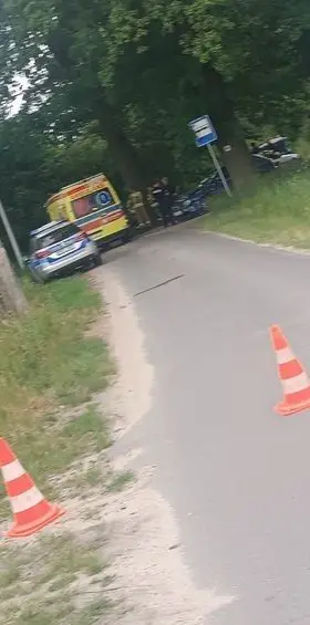 Wypadek w Parowej