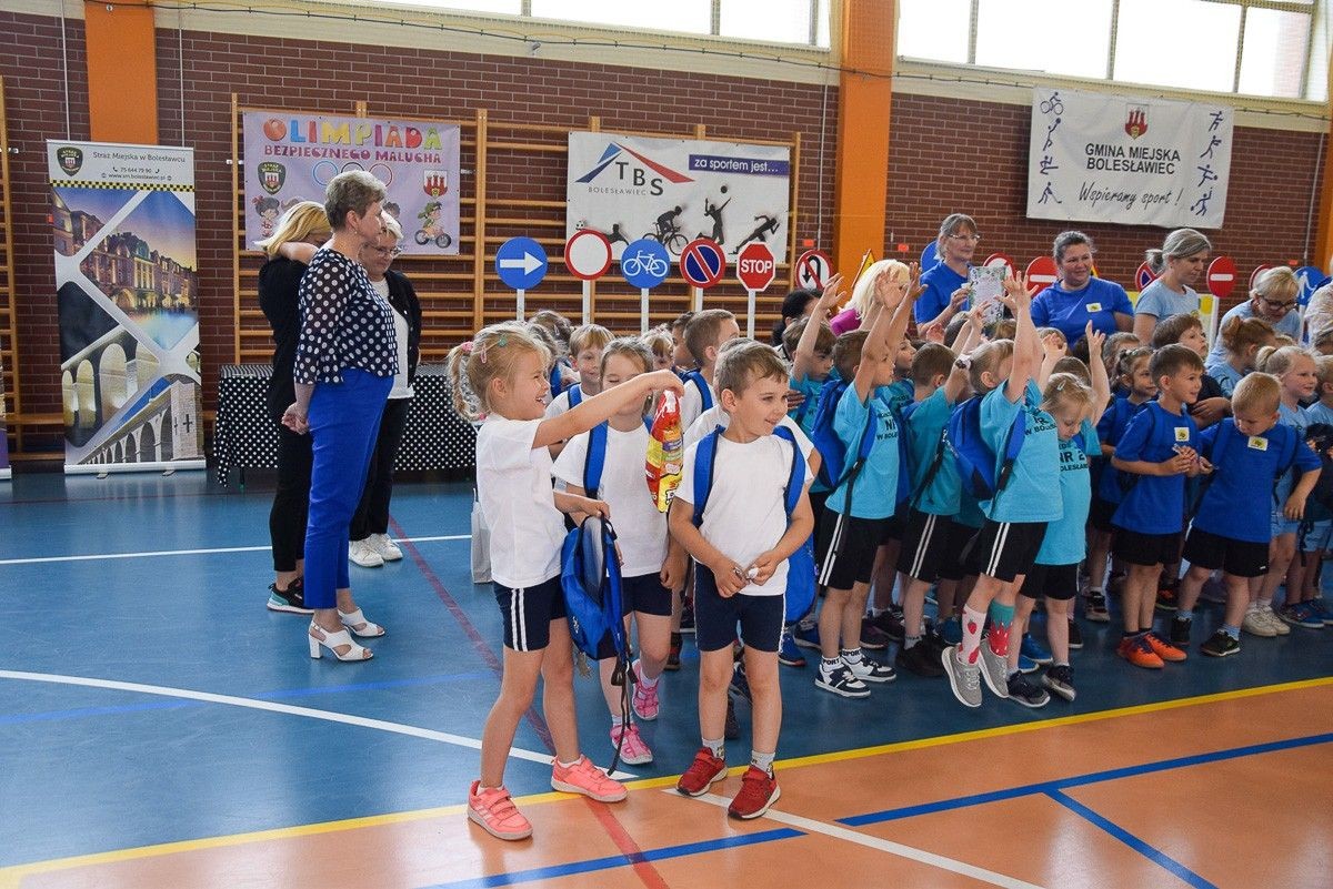 Olimpiada Bezpiecznego Malucha w Bolesławcu