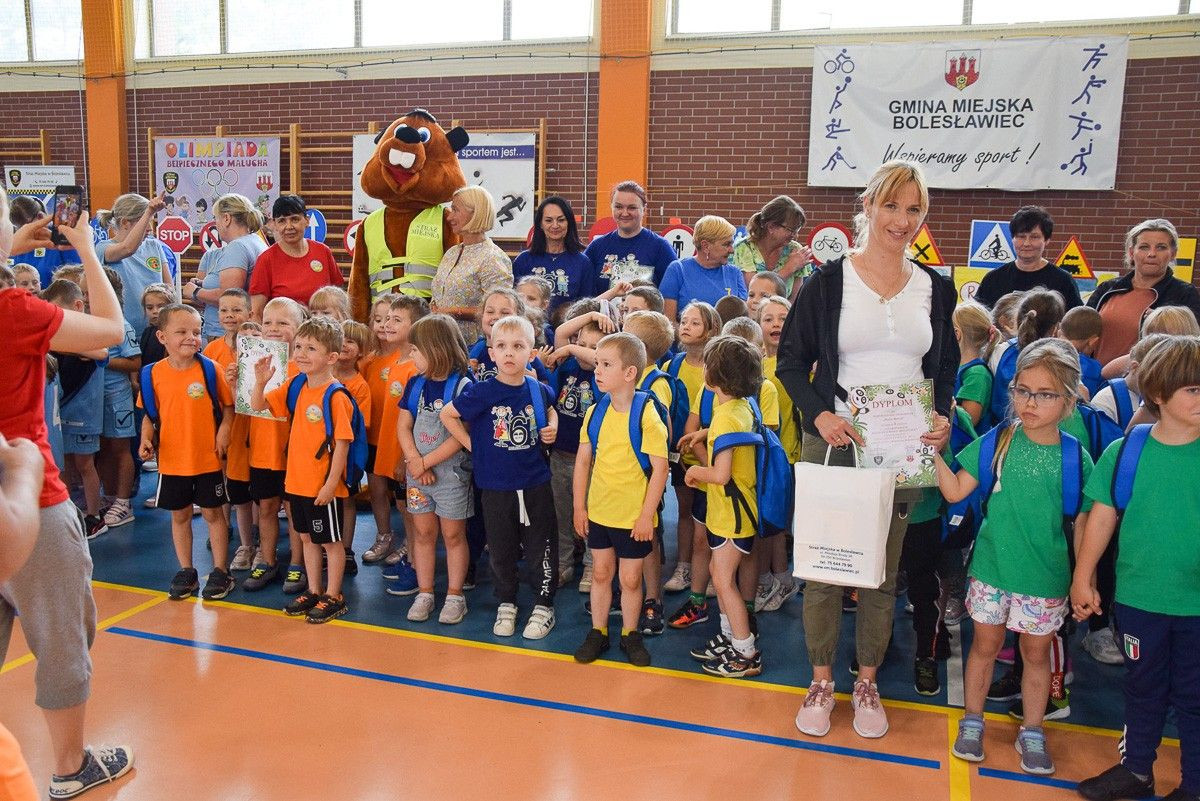 Olimpiada Bezpiecznego Malucha w Bolesławcu