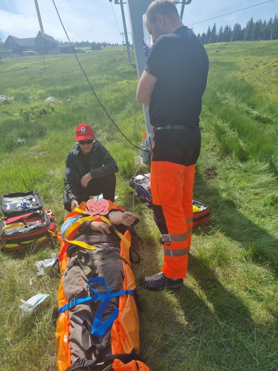 Działania ratowników medycznych