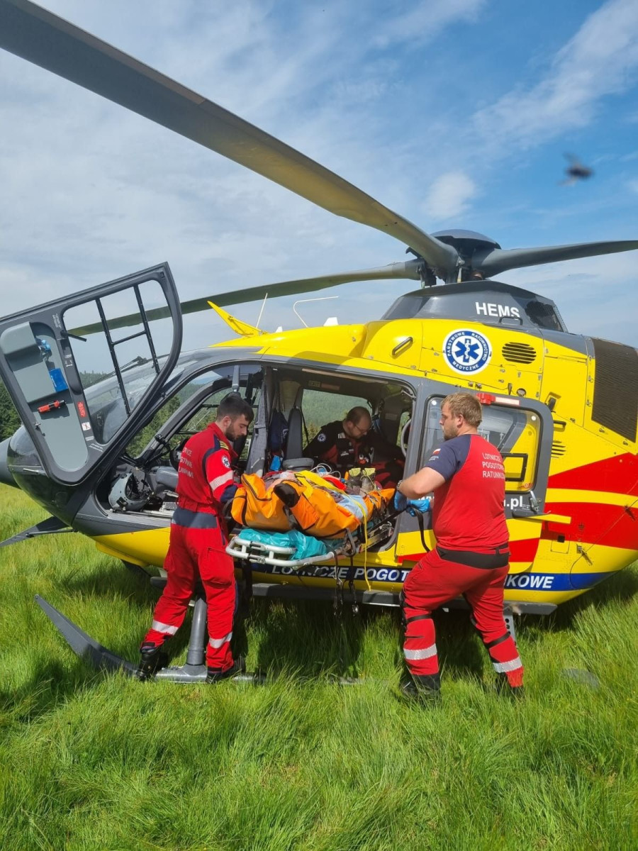 Działania ratowników medycznych