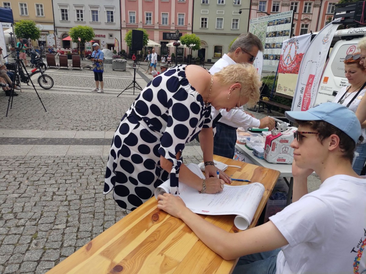 Tour de Konstytucja w Bolesławcu 2023