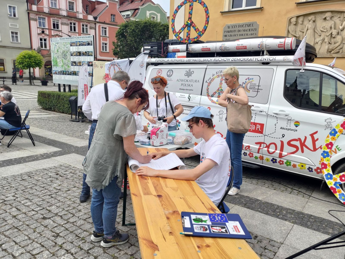 Tour de Konstytucja w Bolesławcu 2023